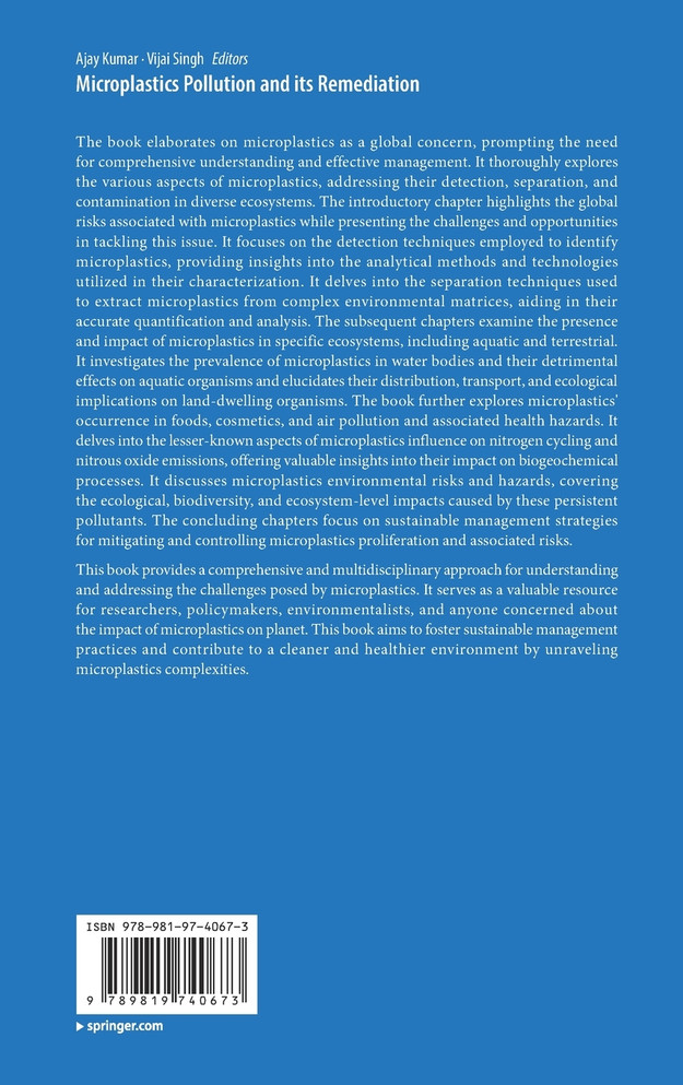 Microplastics Pollution and its Remediation