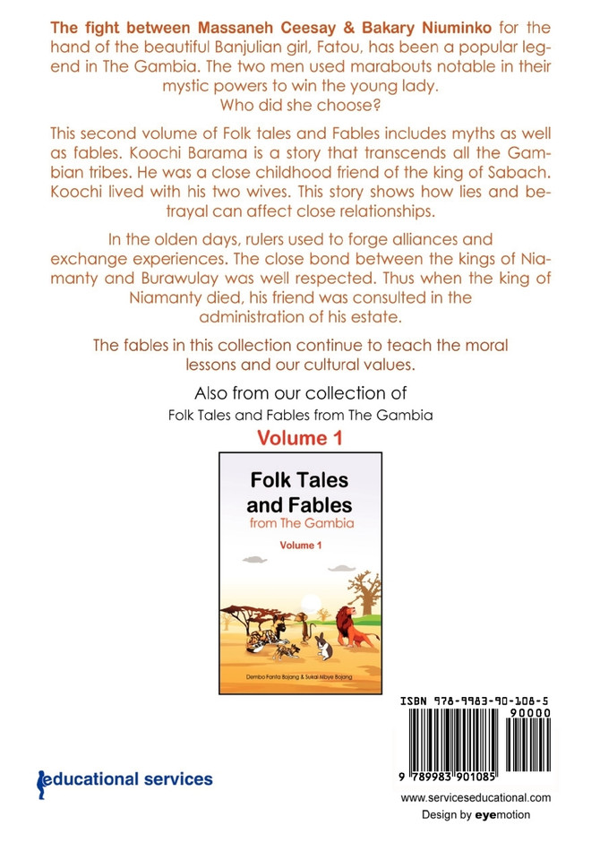Folk Tales and Fables from The Gambia. Volume 2