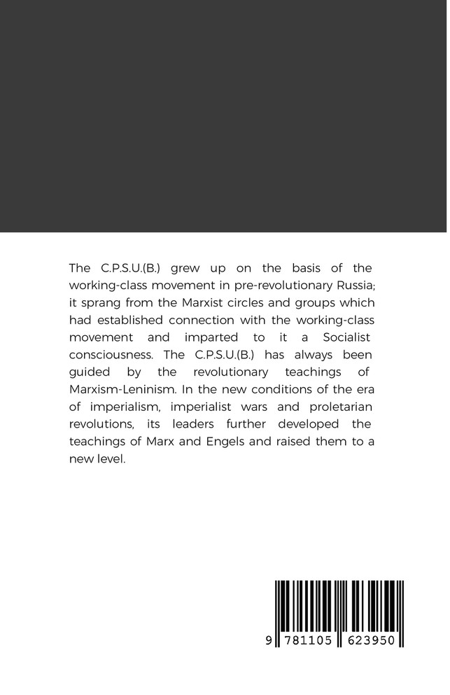 History of the Communist Party of the Soviet Union (Bolsheviks)