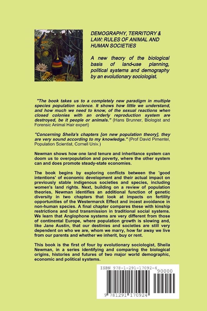 Demography, Territory & Law