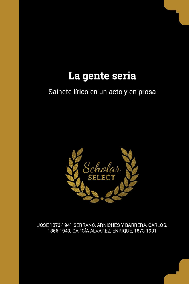 La gente seria