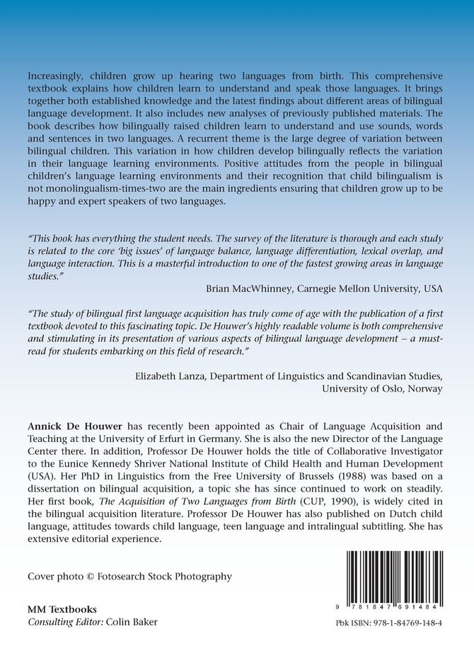 Bilingual First Language Acquisition