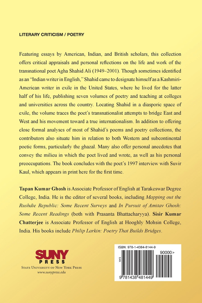The World of Agha Shahid Ali