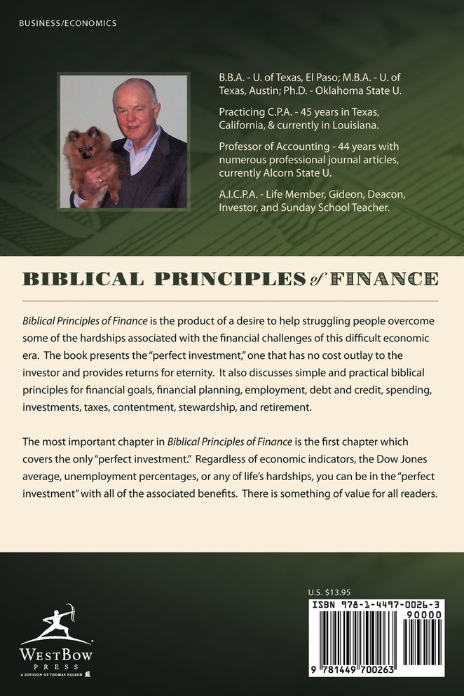 Biblical Principles of Finance