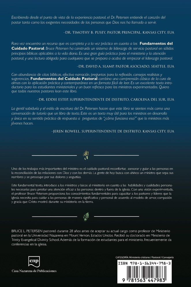 Fundamentos del Cuidado Pastoral