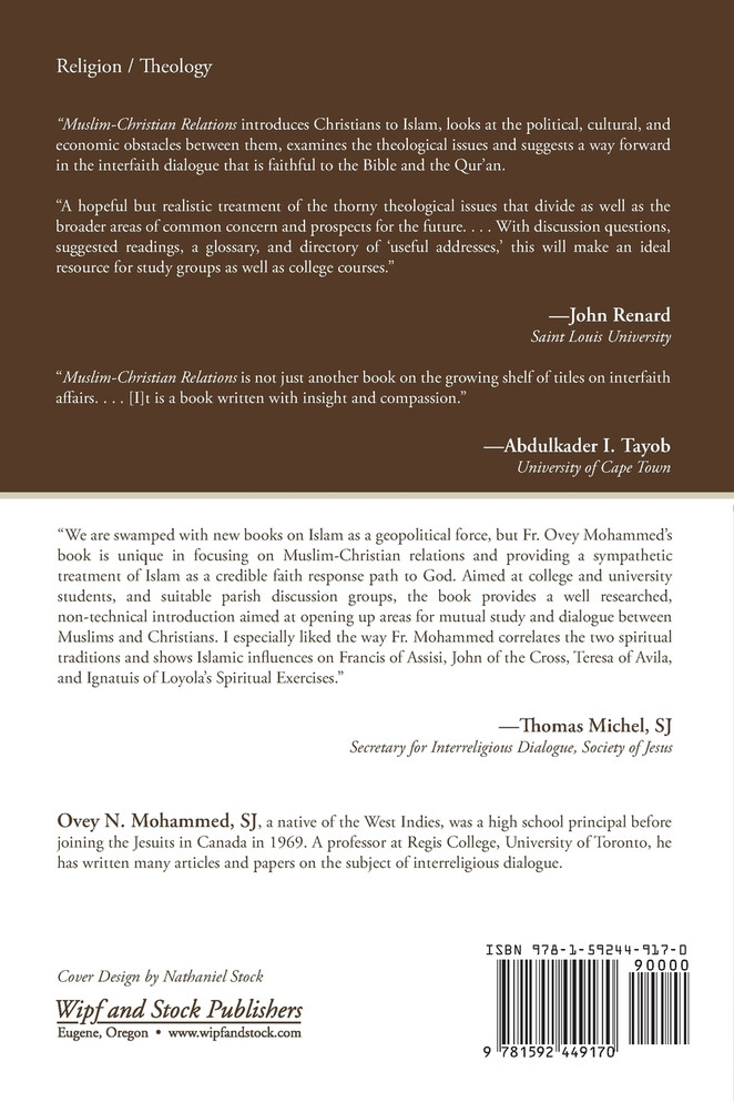 Muslim-Christian Relations