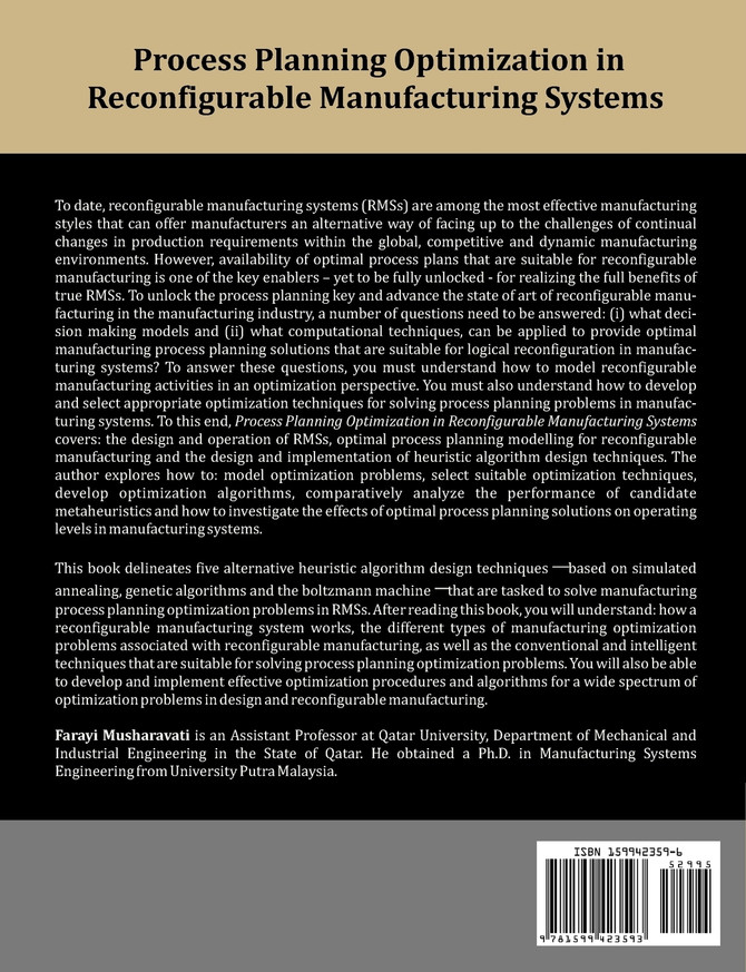 Process Planning Optimization in Reconfigurable Manufacturing Systems