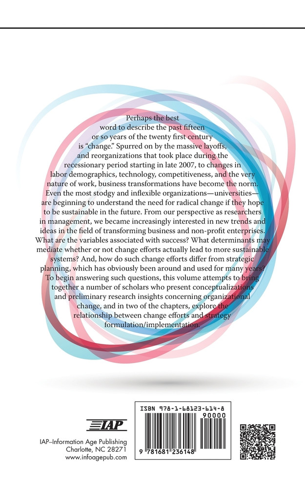 Current Theory and Research in Transforming Organizations(HC)