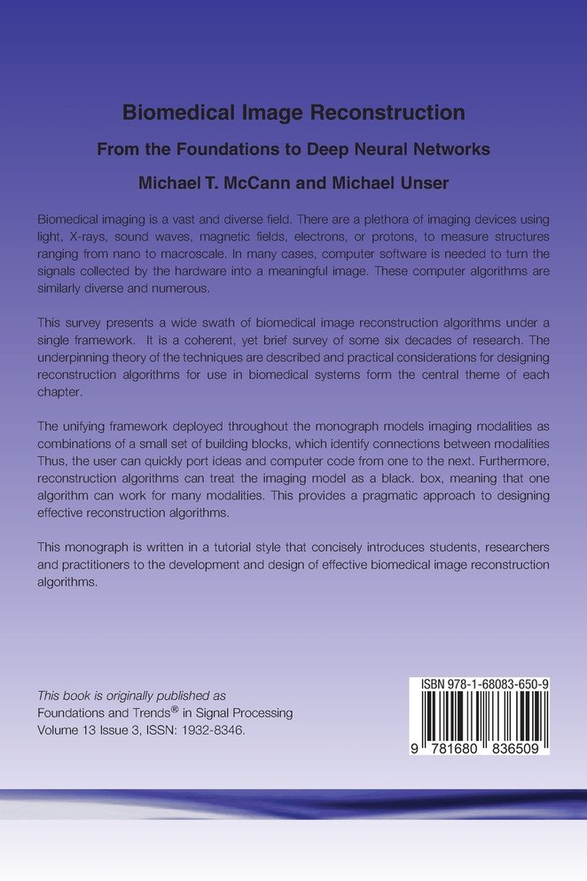 Biomedical Image Reconstruction