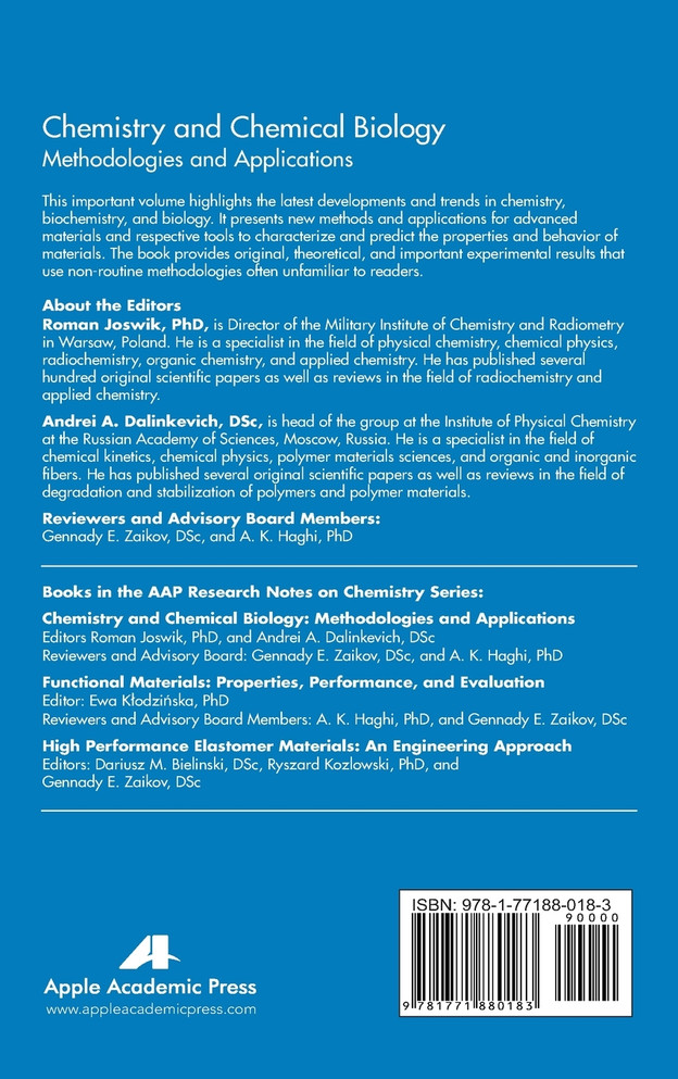 Chemistry and Chemical Biology