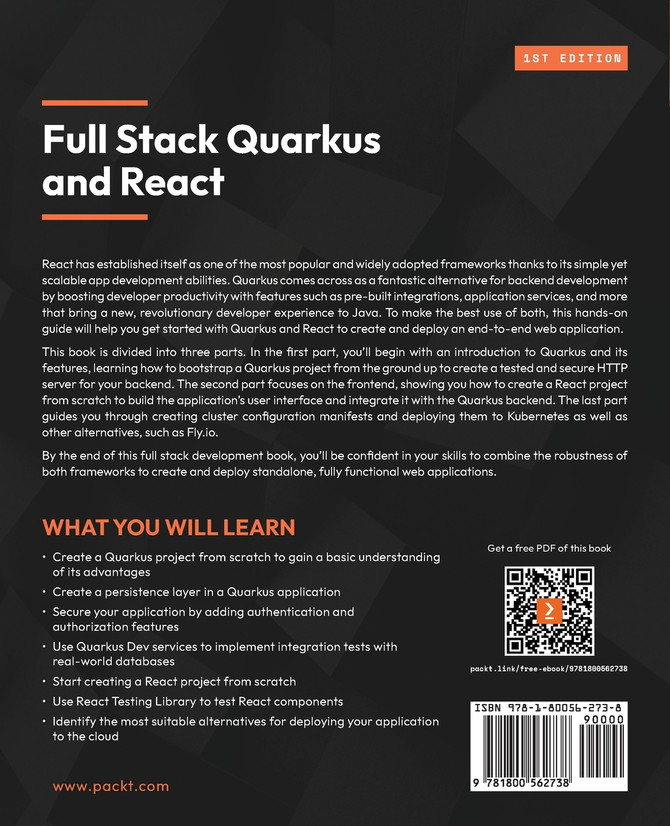 Full Stack Quarkus and React