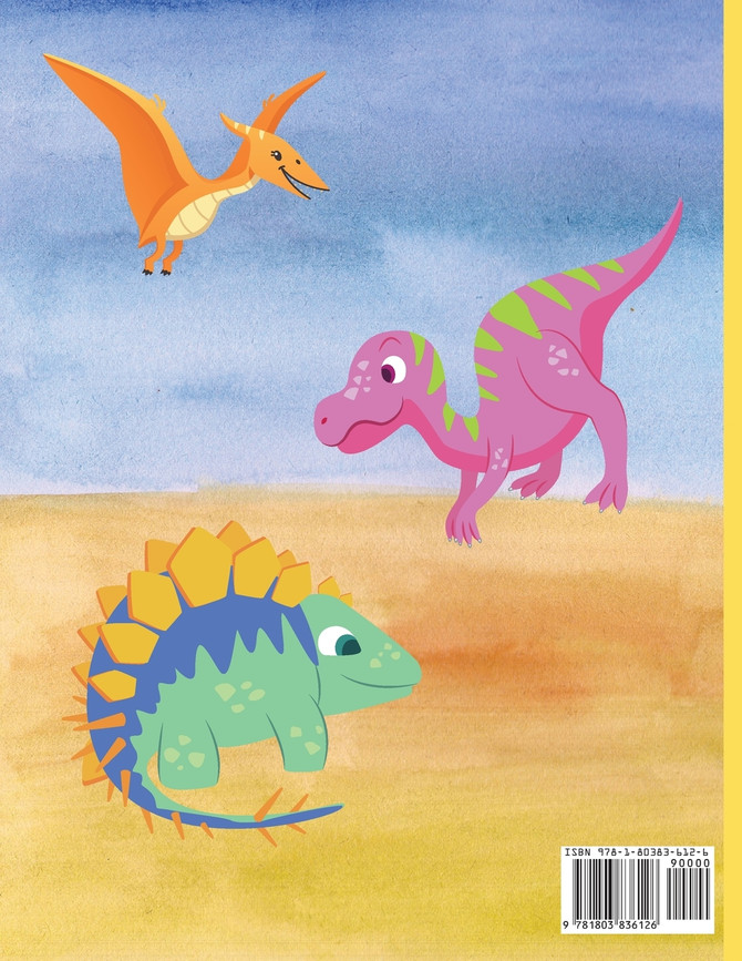 Dinosaurs' Adventures - A Kids' Coloring Book