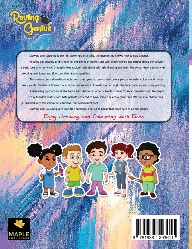 Drawing and Colouring with Elvis