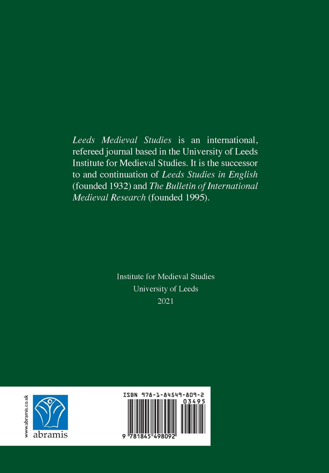 Leeds Medieval Studies Vol.1