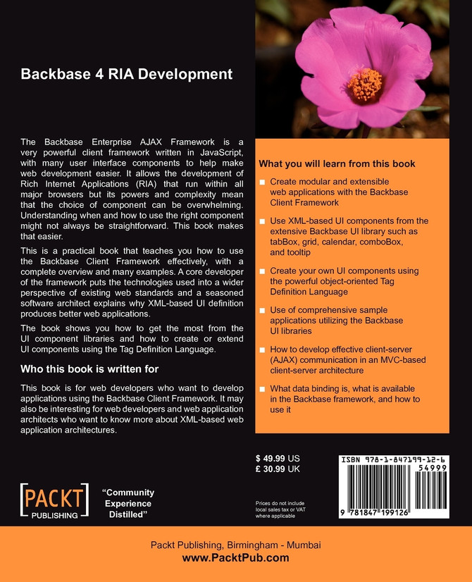Backbase 4 RIA Development