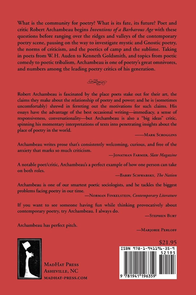 Inventions of a Barbarous Age