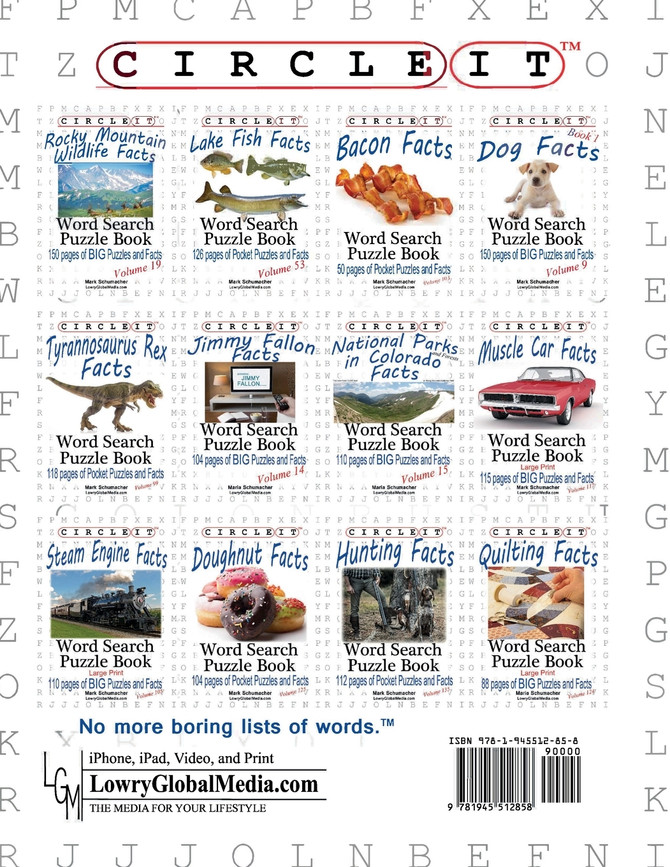 Circle It, Star Trek Facts, Word Search, Puzzle Book