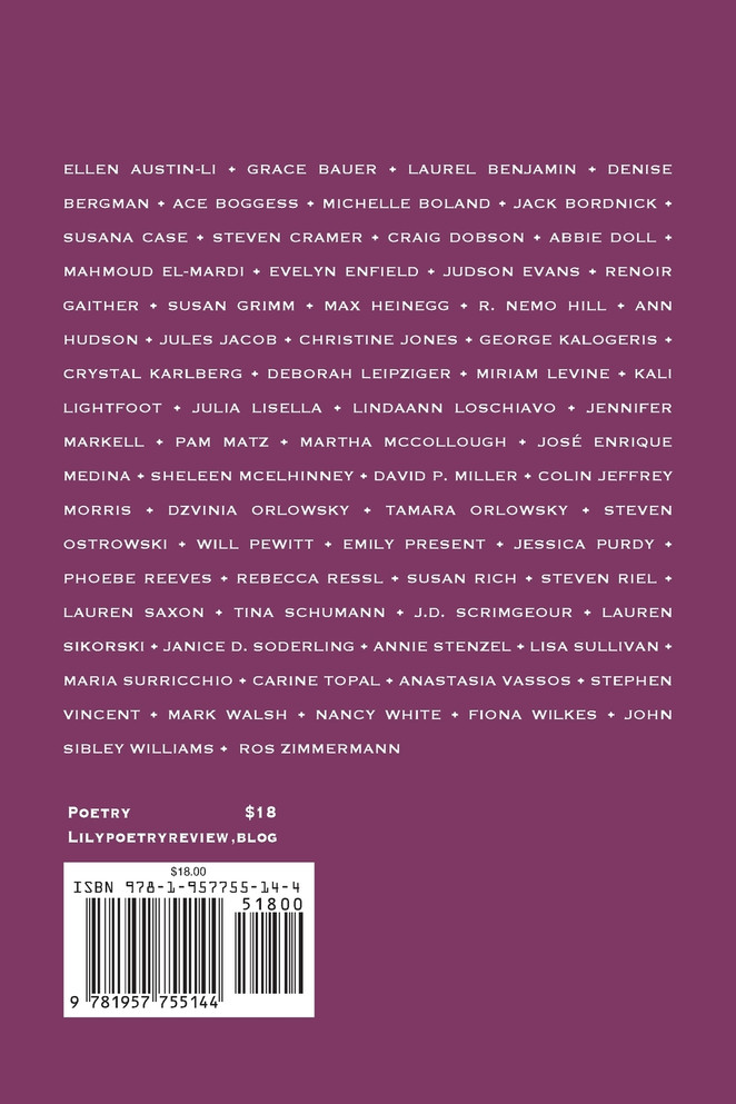 Lily Poetry Review Issue 8