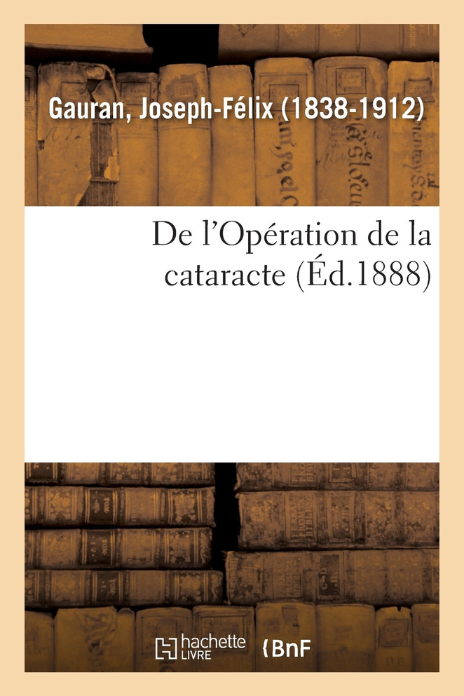 De l'Opération de la cataracte