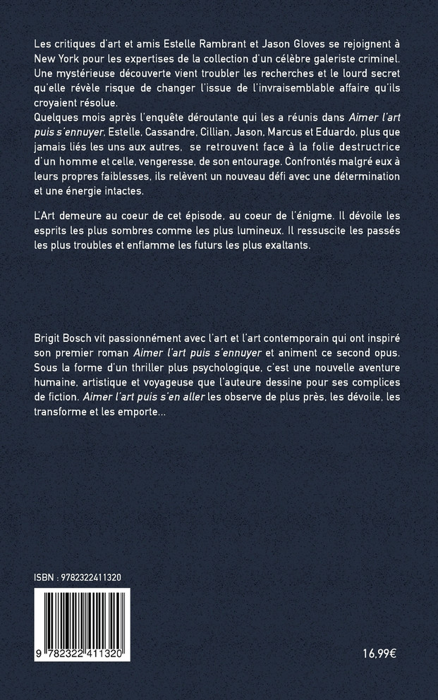 Aimer l'art puis s'en aller