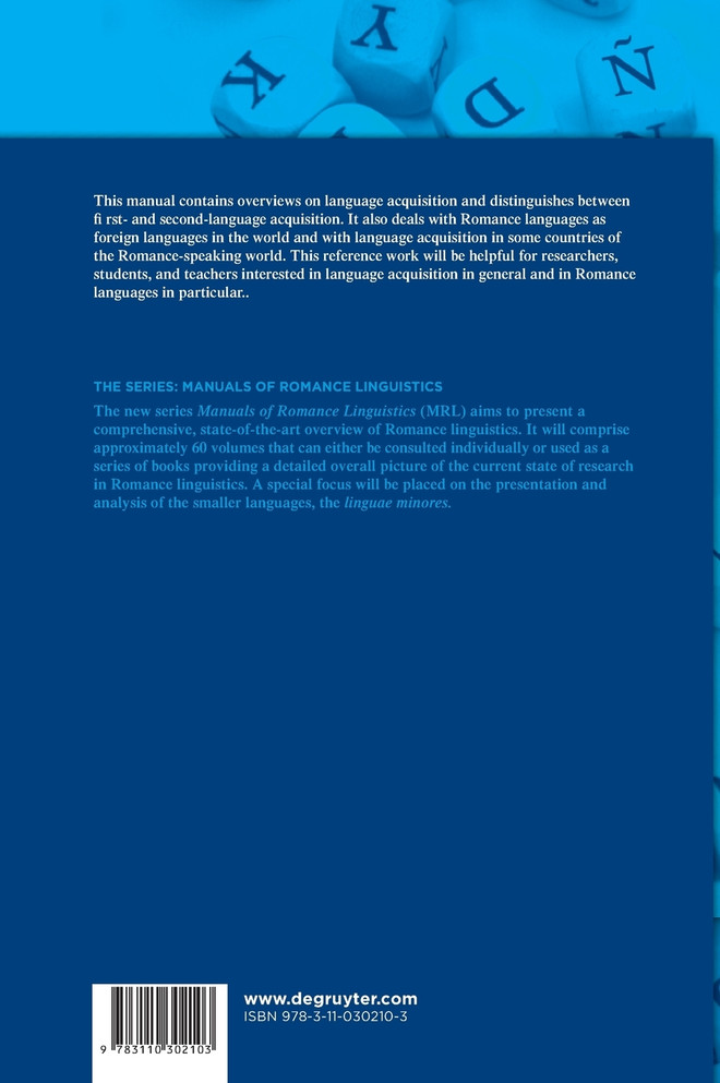 Manual of Language Acquisition