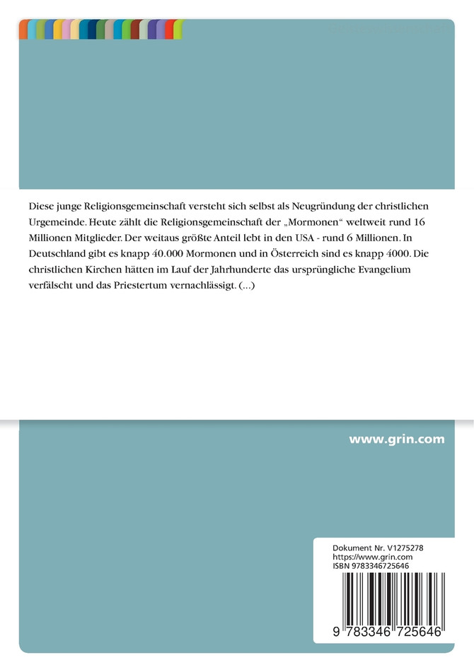 Christusverständnis der Kirche Jesu Christi der Heiligen der letzten Tage (Mormonen)