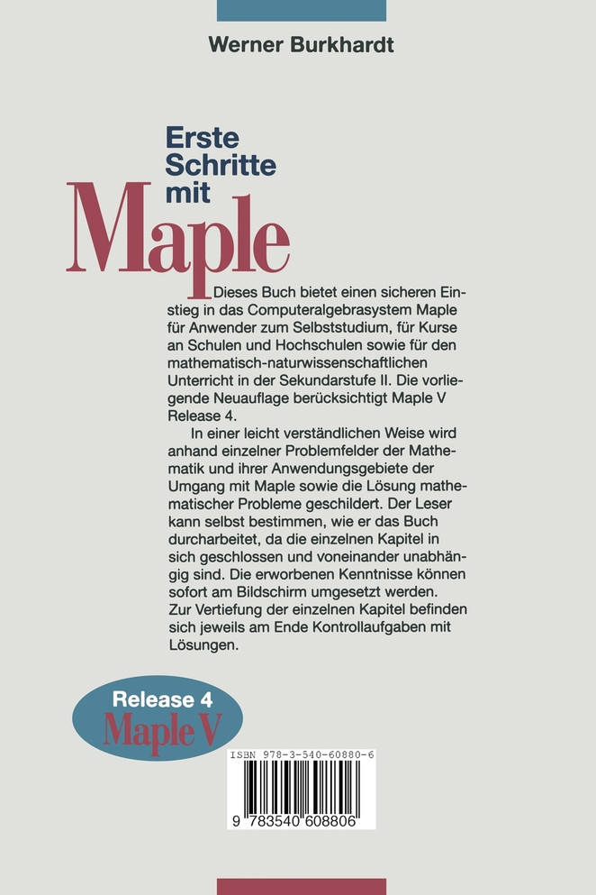 Erste Schritte mit Maple