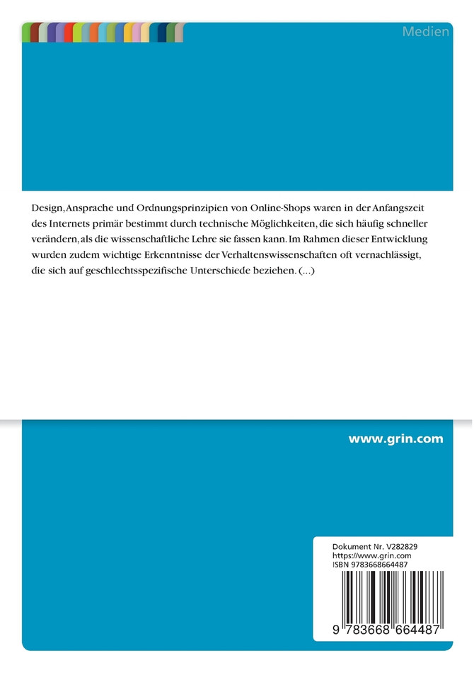 Gender Usability im E-Commerce