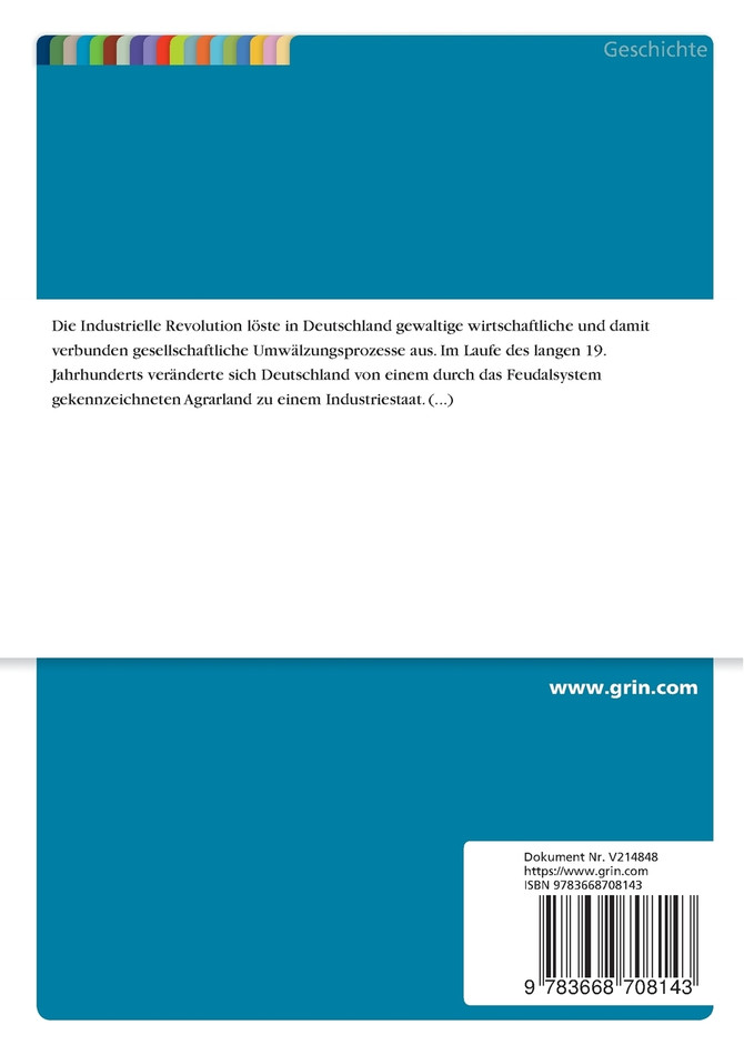 Der Wandel des Bekleidungsgewerbes im langen 19. Jahrhundert