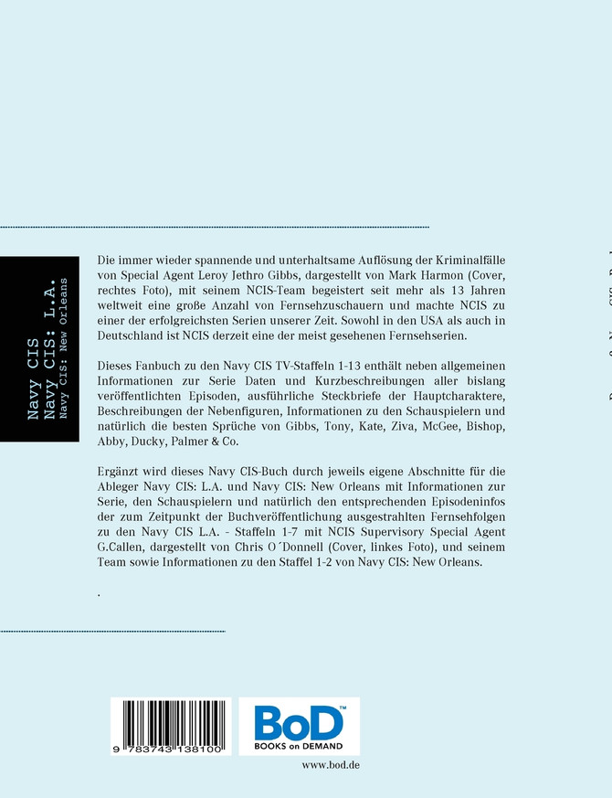 Das große Navy CIS - Buch 2016