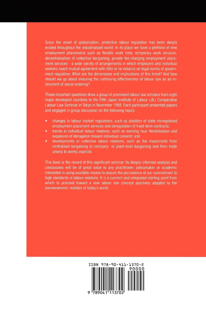 Deregulation and Labour Law