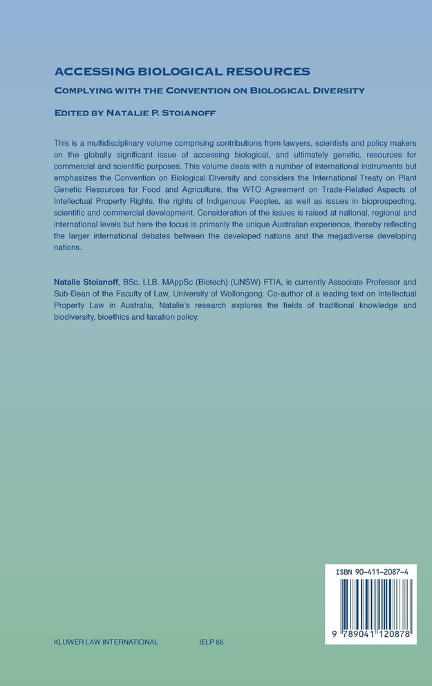 Accessing Biological Resources