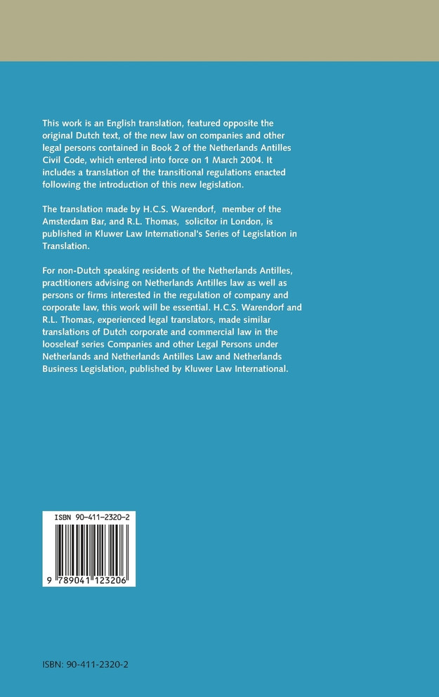 Netherlands Antilles Civil Code