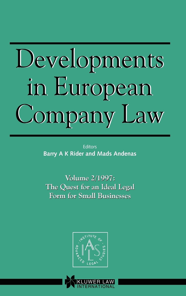 Developments in European Company Law Vol 2 1997