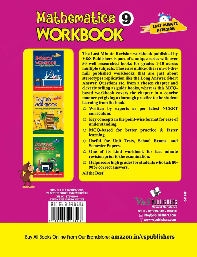 Mathematics Workbook Class 9