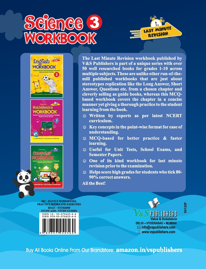Science Workbook Class 3