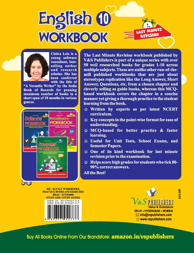 English Workbook Class 10