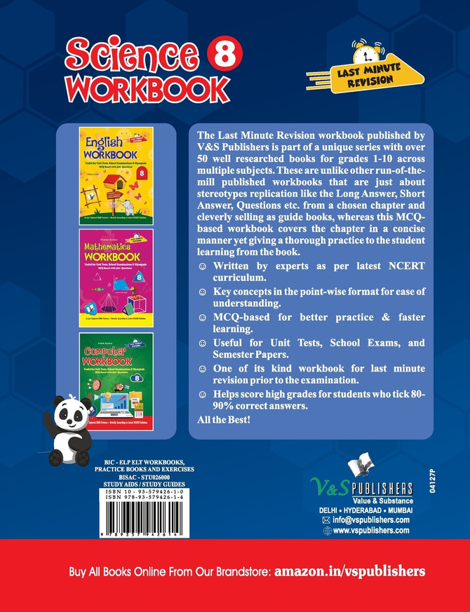 Science Workbook Class 8