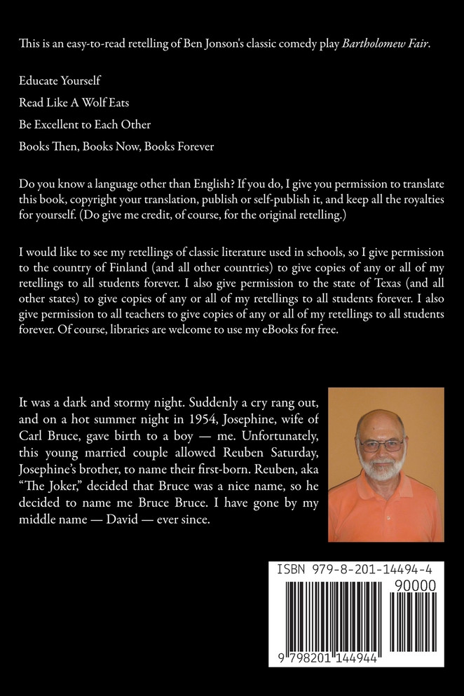 Ben Jonson's Bartholomew Fair