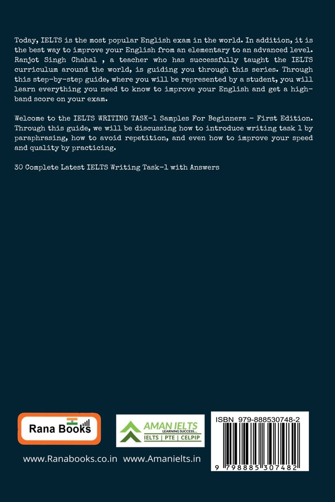 IELTS WRITING TASK-1 Samples For Beginners