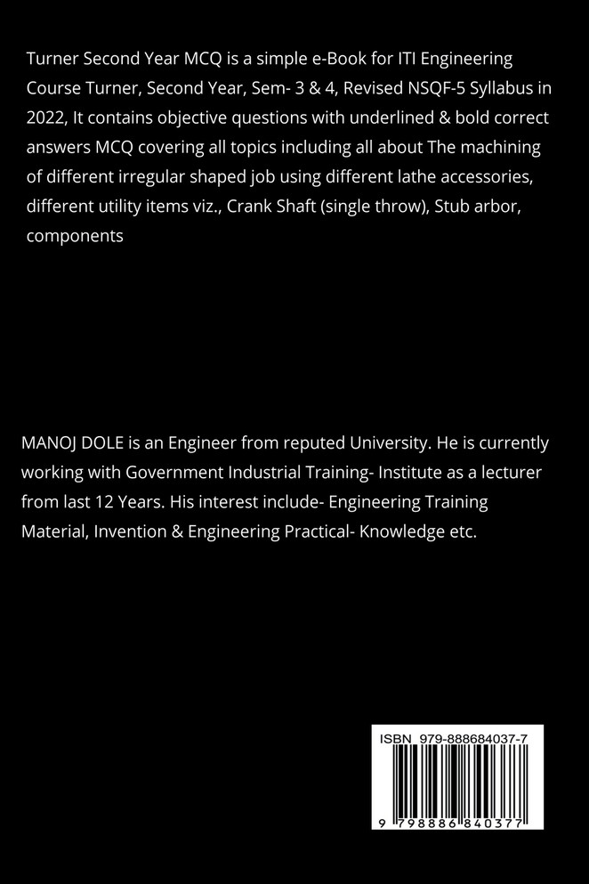 Turner Second Year MCQ