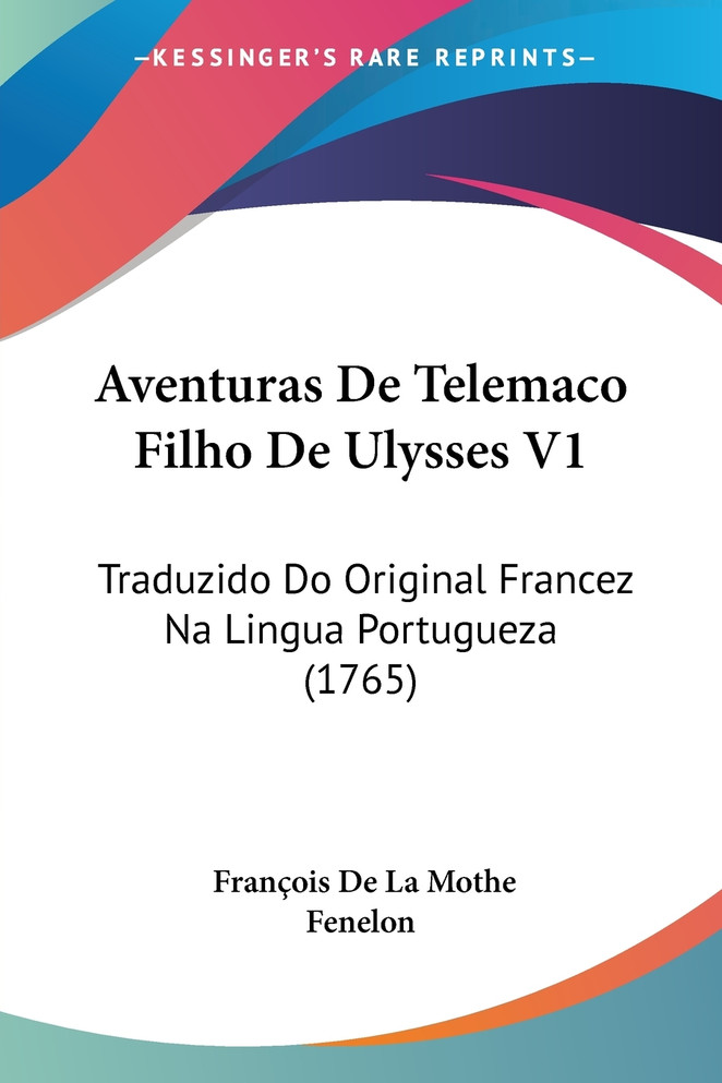 Aventuras De Telemaco Filho De Ulysses V1