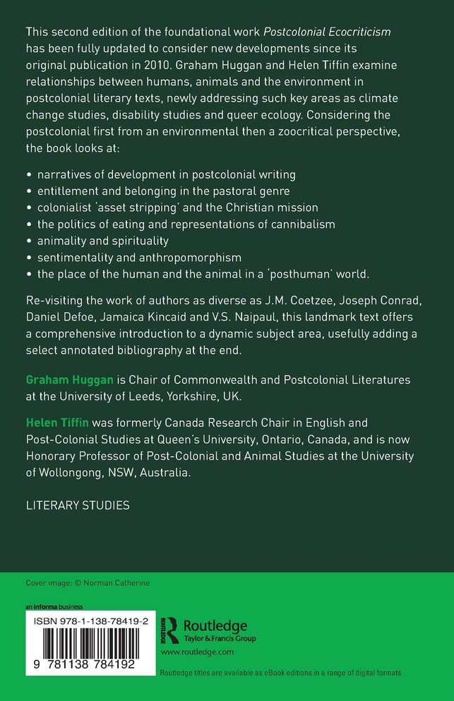 Postcolonial Ecocriticism