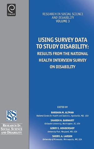 Using Survey Data to Study Disability