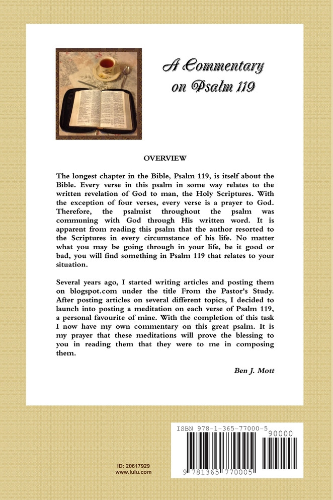 A Commentary on Psalm 119