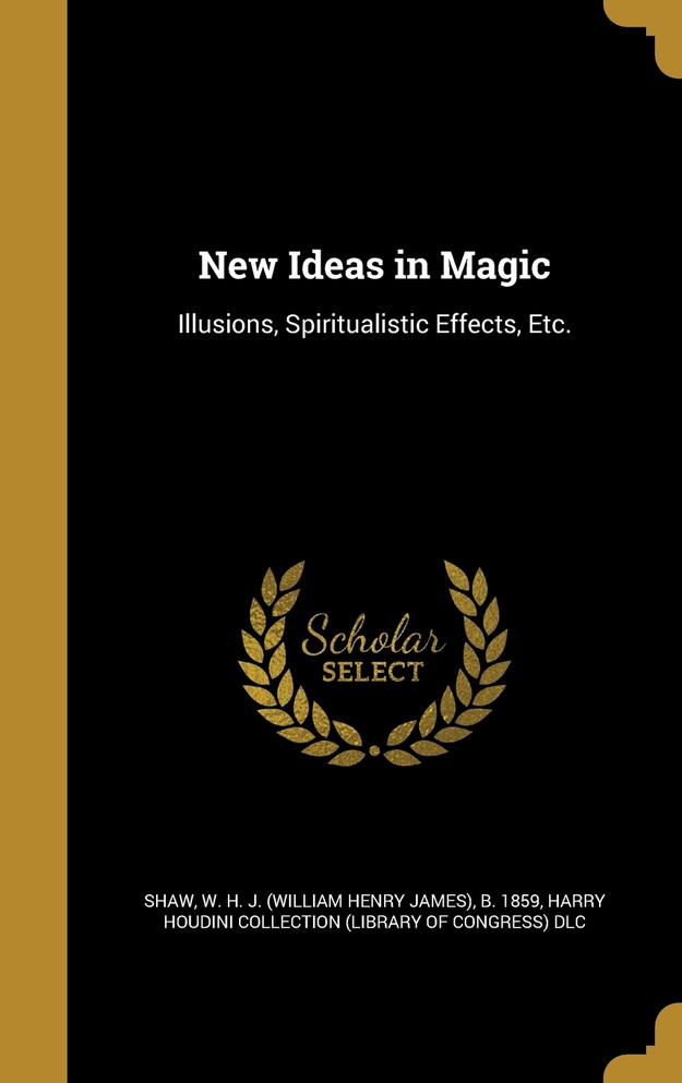 New Ideas in Magic
