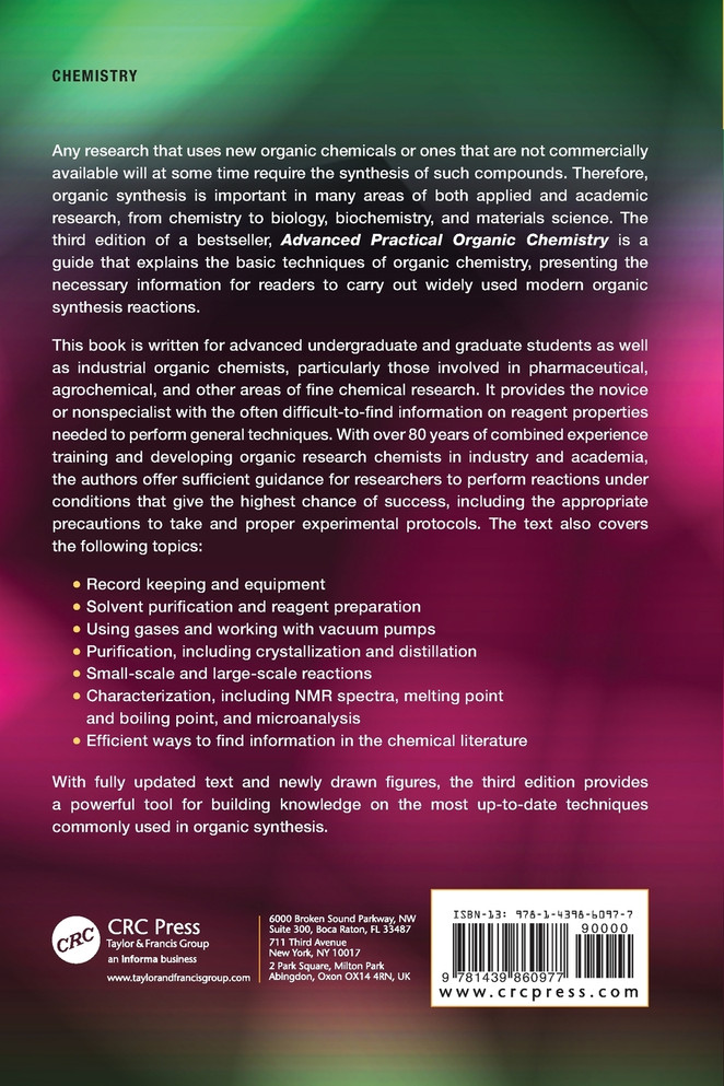 Advanced Practical Organic Chemistry