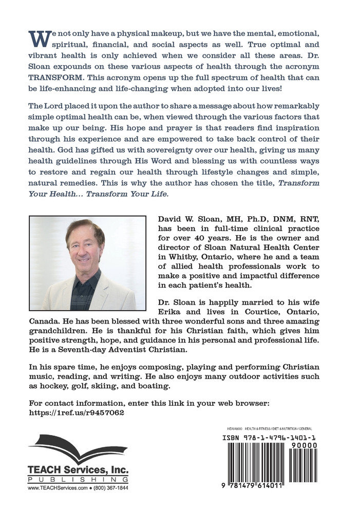 Transform Your Health... Transform Your Life