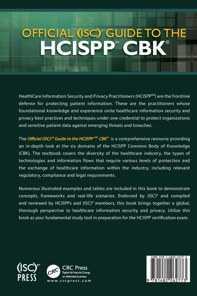 Official (ISC)2 Guide to the HCISPP CBK