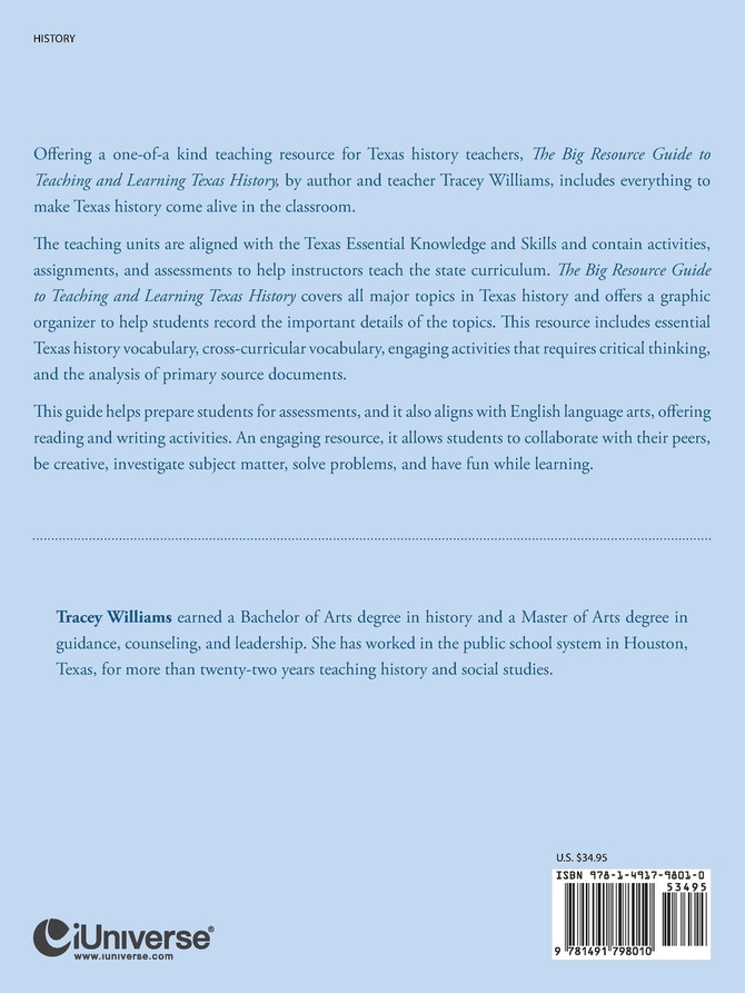 The Big Resource Guide to Teaching and Learning Texas History